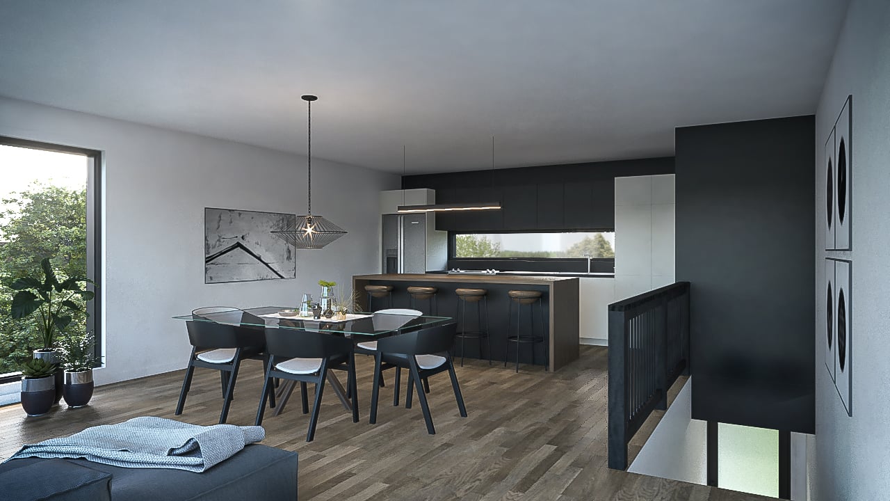 Dessin réaliste Intérieur Alba et Lux 