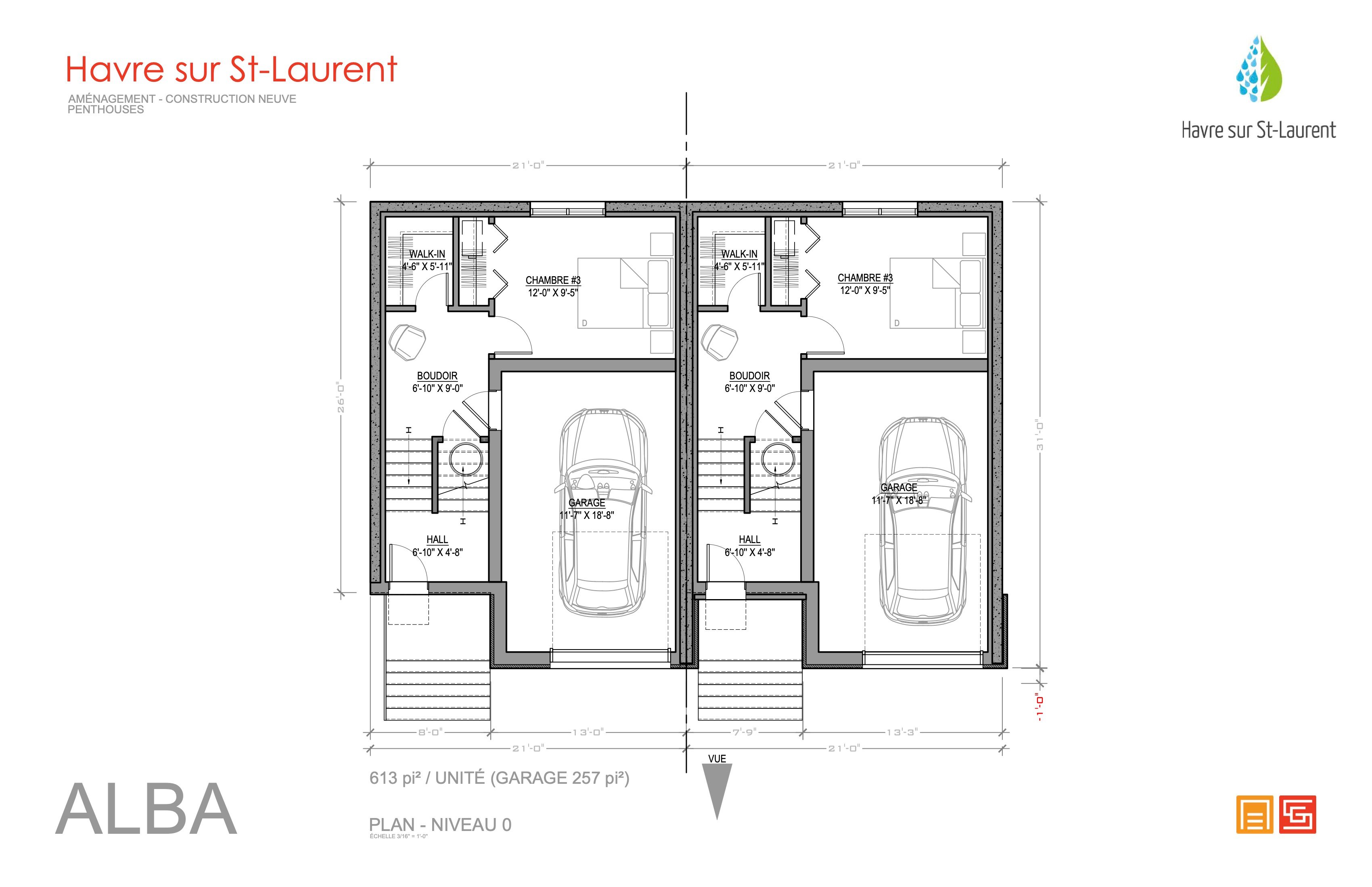 Plan de présentation Alba Penthouse ss