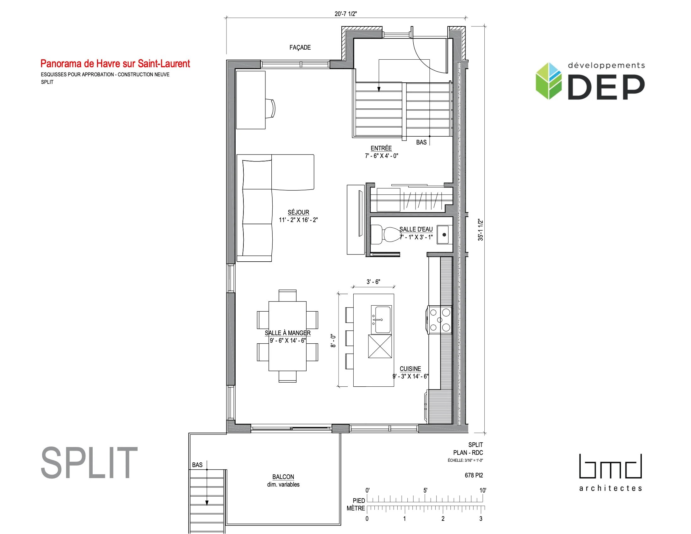Plans client maisons de ville Horizon A_SPLIT PRÉSENTATION PLAN RDC 2021-11-15 (1)