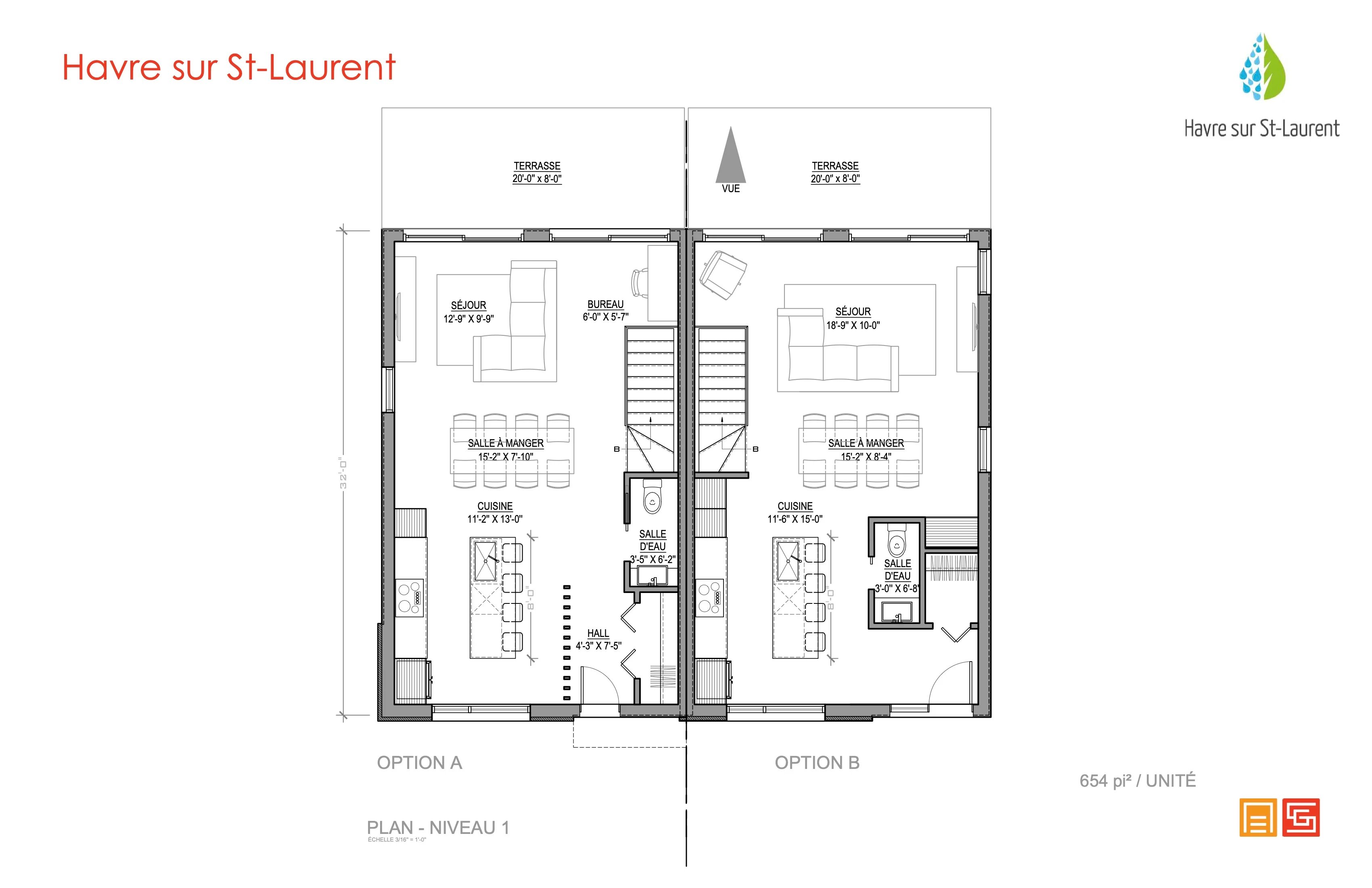 Plans de présentation Lumen étage