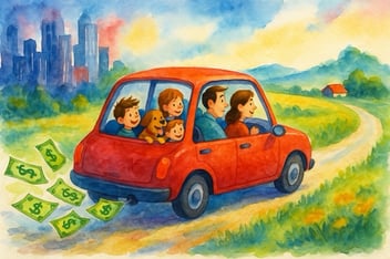 Valeur des terrains en banlieue du centre ville