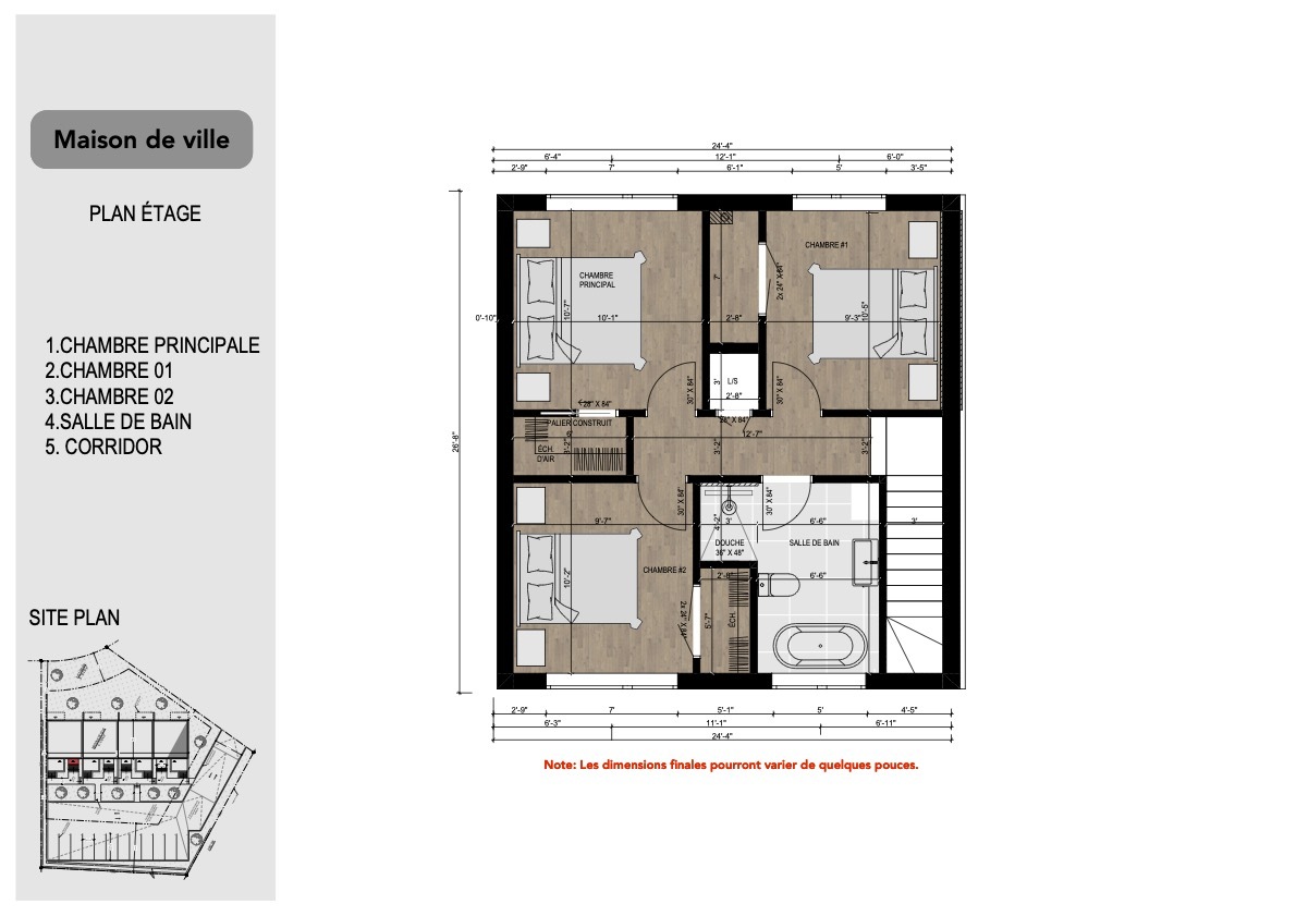 Maison de ville étage
